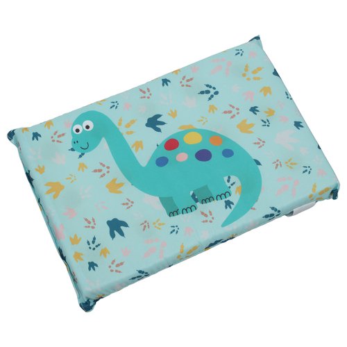 Travesseiro Antissufocante para Bebê Dino Verde