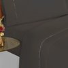 Jogo de Lençol Solteiro Ponto Palito Micropercal 300 Fios 3 Peças