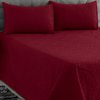 Cobre Leito Cama Casal Padrão Floral 3 Peças