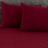 Cobre Leito Cama Casal Padrão Floral 3 Peças