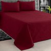 Cobre Leito Cama Queen Floral 3 Peças