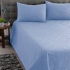 Cobre Leito Cama King Floral 3 Peças