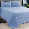 Cobre Leito Cama King Floral 3 Peças