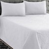 Cobre Leito Cama King Floral 3 Peças