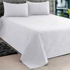 Cobre Leito Cama King Floral 3 Peças