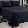 Cobre Leito Cama King Floral 3 Peças