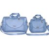 Conjunto de Bolsas Maternidade Elegance Azul 2 Peças Tamanho P e M