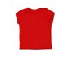 Camiseta de Bebê Manga Curta Clássica Vermelho