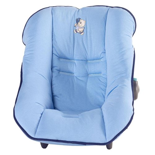 Capa de Bebê Conforto Ursinho Azul