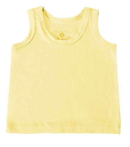 Camiseta Regata Amarelo P