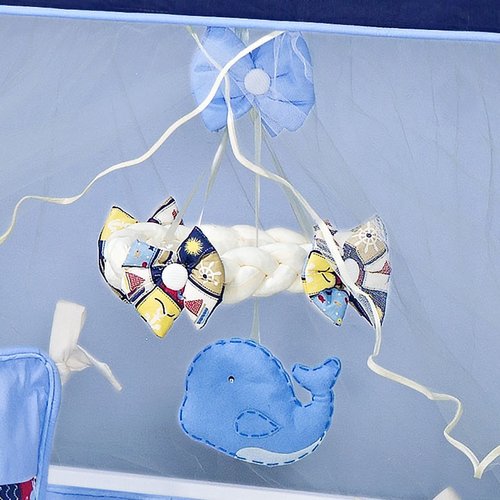 Móbile Para Berço de Bebê Willy Azul