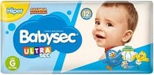 FRALDA BABYSEC ULTRA  HIPER G 60UN