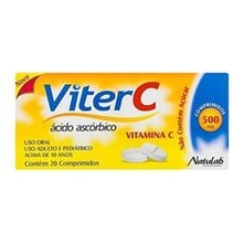 VITER C  500MG C/20 CPR