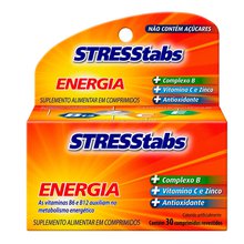 STRESSTABS  600MG ZINCO C/30 CPR
