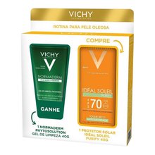 IDEAL SOLEIL VICHY PURIFY  FPS70+GTS GEL NORM 40G