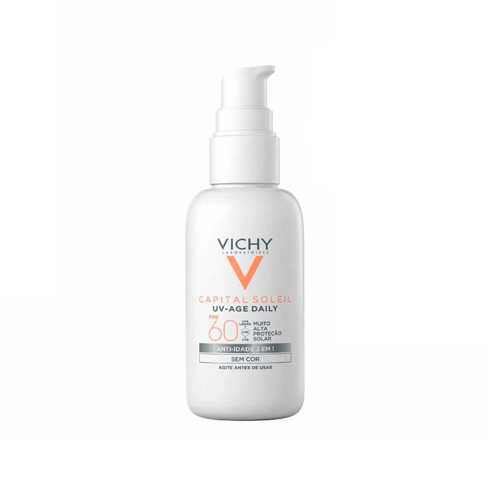 Protetor Solar Facial Vichy Capital Soleil UV-Age Daily FPS 60 40g