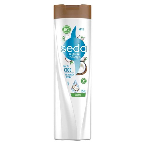 Shampoo Seda Bomba De Coco 325Ml, shampoo, tratamento capilar.