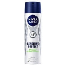Desodorante Masculino Nivea Men Protect Sensitive, Aerosol Com 150Ml