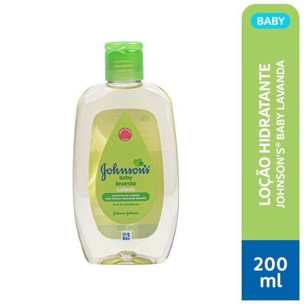 Colônia Infantil Johnson's Baby Lavanda 200mL
