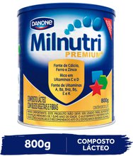 Composto Lacteo Infantil Milnutri Premium 800Gr