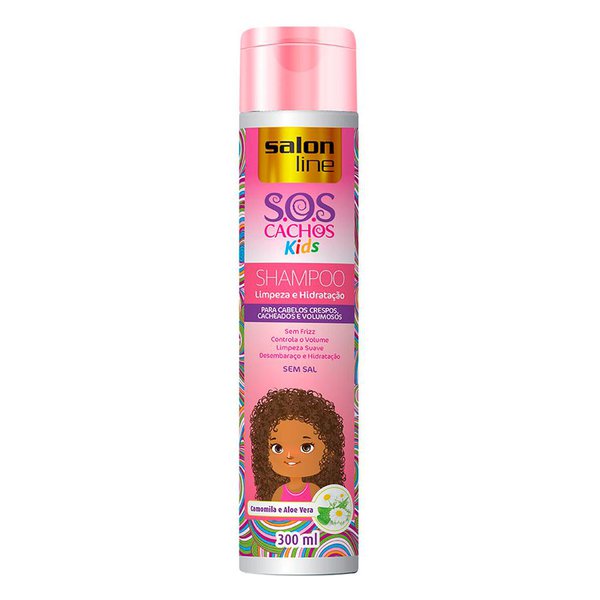 Shampoo Infantil Salon Line S O S Cachos Kids 300ml