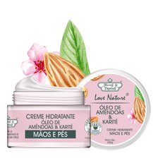 Flores vegetais Creme Hidratante Mãos e Pés 250g