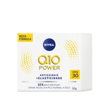 Creme Hidratante Facial Nivea Q10 Plus Antissinais Diurno Fps 30 Com 52G