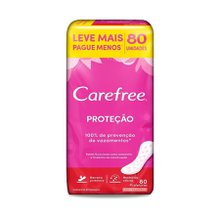 Protetor Diario Carefree Protecao Com Perfume, Leve 80 Pague 60