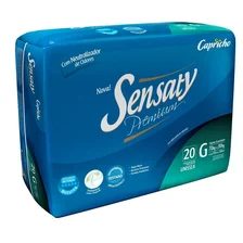 Fralda Geriatrica Sensaty Premium G, 20 Unidades