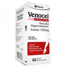 Venocel 100Mg, Caixa Com 60 Capsulas Gelatinosas