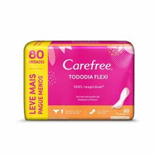 Protetor Diario Carefree Flex Todo Dia Sem Perfume Lv80 Pg60 Unidades