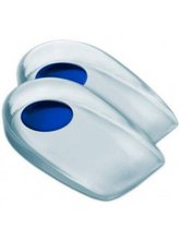 Calcanheira de Silicone com Ponto Azul Tamanho G - Orthogen