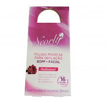 Neorly Folha Para Depilacao Facial com 8 unidades