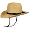 Chapéu De Cowboy Palha Com Cordão Ajustável