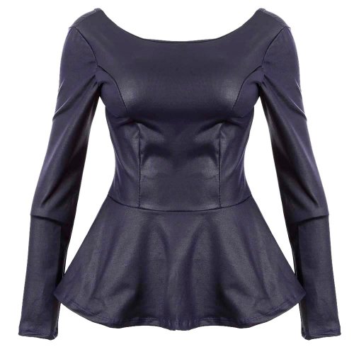 peplum manga longa