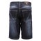 Bermuda Masculina Jeans Com Detalhes Desfiados