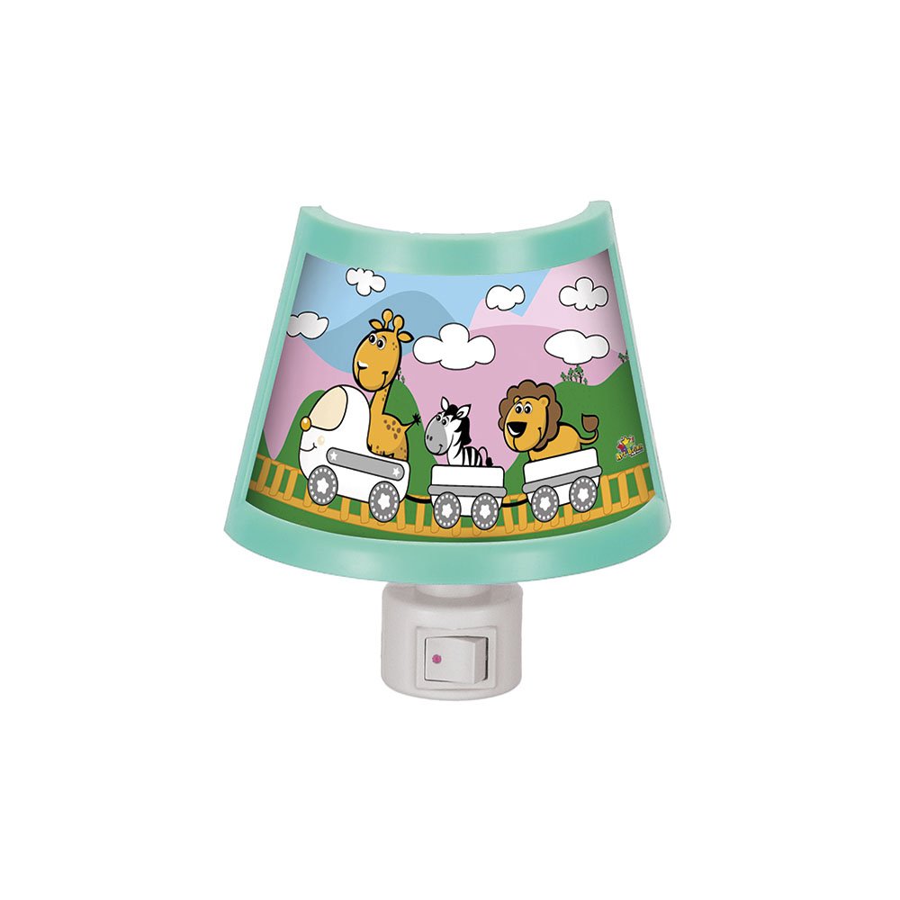 Abajur De Tomada Infantil Diversas Estampas Em 3D - Compre 
