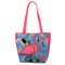 Kit Bolsa De Ombro Flamingo Com Strass + 3 Xuxinhas Infantil