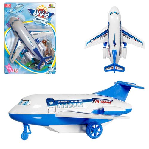 Avião Pullback De Fricção Brinquedo Infantil