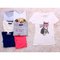 Kit 7 Camisetas Básicas Feminina Estampadas