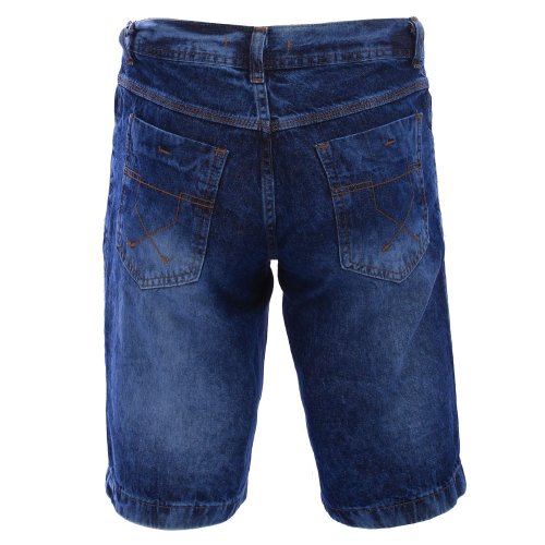 Bermuda jeans masculina 2025 no brás