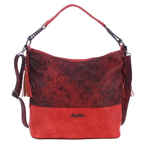 cow print hobo bolsa