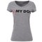Camiseta Feminina Baby Look I Love My Dog