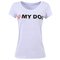 Camiseta Feminina Baby Look I Love My Dog