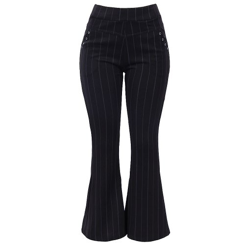Calça social risca sales de giz feminina
