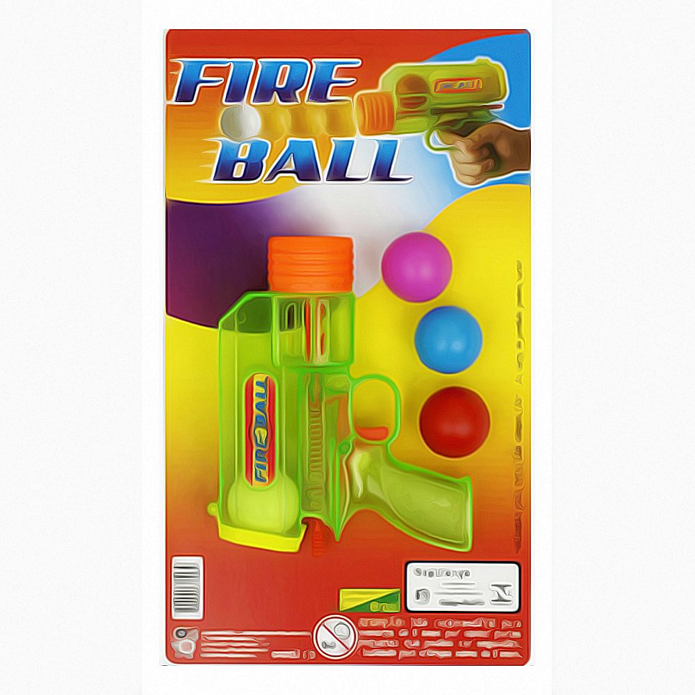 Fire Ball Arminha De Brinquedo Infantil Colorida - Compre Agora