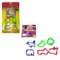 Kit Massinha Com 6 Formas Brinquedo Infantil Colorido