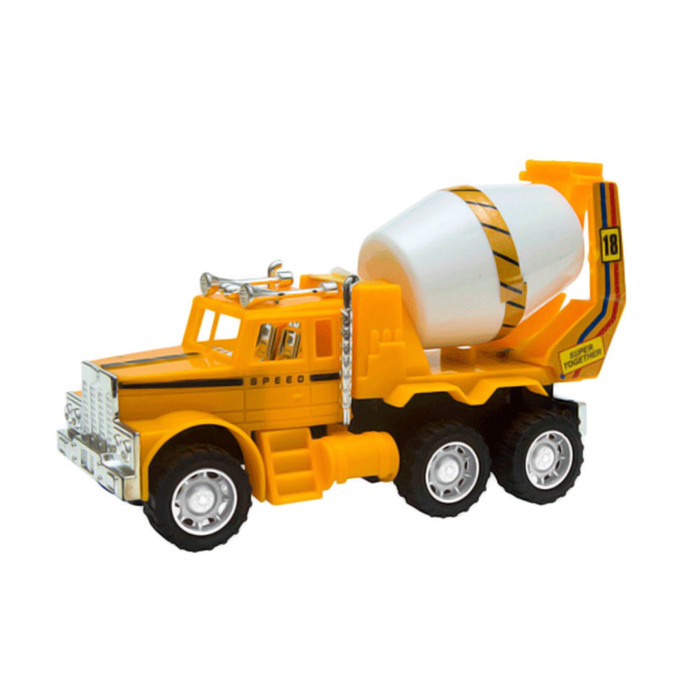 Kit 4 Caminhão Truck Construção 17 Cm Brinquedo Infantil