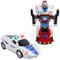 Carro Robot Police Car Com Som De Brinquedo Infantil