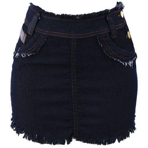 Saia jeans feira da madrugada on sale